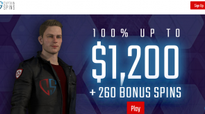 Captain Spins Casino welcome bonus
