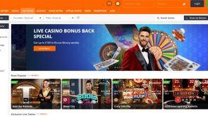 Betsson Live Casino Bonus