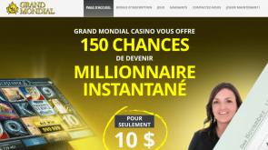 Le Grand Mondial casino bonus