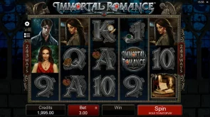 Immortal Romance spin casino