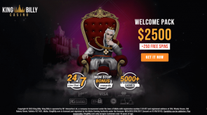 King Billy Casino Welcome Offer