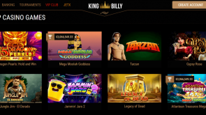 King Billy Casino Games