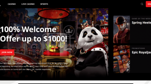Royal Panda Welcome bonus