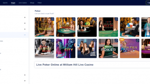 William Hill Casino Poker