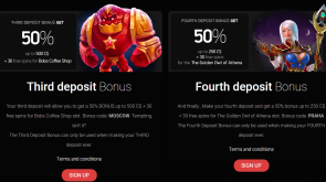 CasinoChan Deposit bonuses