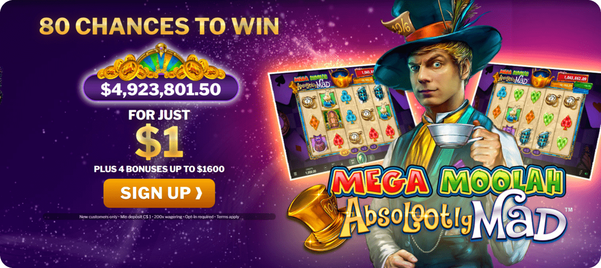 80 free spins on mega moolah jackpot