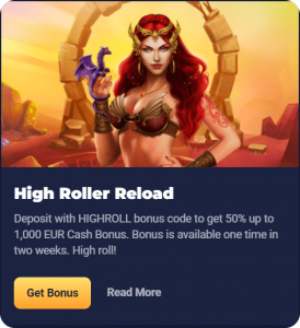 Joo Casino Highroller reload