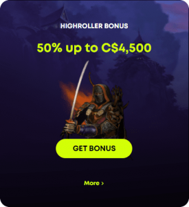 high roller bonus casinos