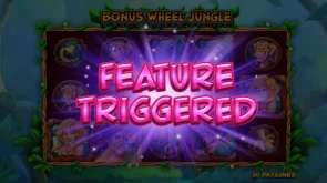Bonus Wheel Jungle Slot bonus