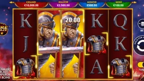 Emperor of Rome Mega Fire slot big win