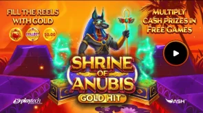 Gold Hit Shrine Of Anubis