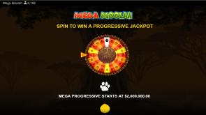Mega Moolah progressive jackpot
