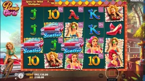 Pinup Girls slot scatters