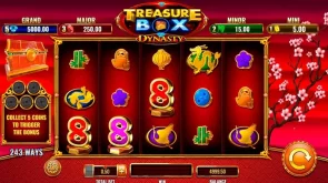 Treasure Box Dynasty slot layout